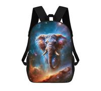 sinyumoney Cosmic Elephant Nebula Mochila Escolar Ligera Para Aeropuerto, Estudiantes Universitarios, Mochila Para Hombres, Mujeres Y Adolescentes 17inch