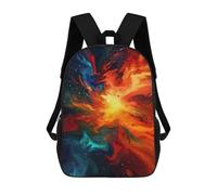 sinyumoney Cosmic Energy Burst-1 Mochila Escolar Infantil De 17 Pulgadas, Mochila Escolar Impresa En 3D Para Niños De Primaria Y Secundaria