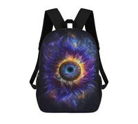 sinyumoney Cosmic Eye Bloom Mochilas Para Niños 17inch Mochila Escolar Mochila Escolar Impresa En 3D Para Niños De Primaria Y Secundaria