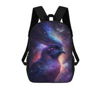 sinyumoney Cosmic Feathered Beast-5 Mochila Escolar Infantil De 17 Pulgadas, Mochila Escolar Impresa En 3D Para Niños De Primaria Y Secundaria