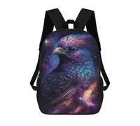 sinyumoney Cosmic Feathered Companion-2 17inch Mochila Escolar Impresa En 3D Para Niños, Mochila Escolar Informal De Moda, Mochilas De Viaje Para Niños Y Estudiantes.