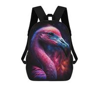 sinyumoney Cosmic Flamingo Art Print-10 Mochila Escolar De 17 Pulgadas Impresa En 3D Mochilas Infantiles Mochila Genial Impresa En 3D Para Niños De Primaria Y Secundaria