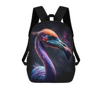 sinyumoney Cosmic Flamingo Art Print-11 Mochila Escolar Impresa En 3D 17inch Mochilas De Moda Para Niños, Mochilas Escolares Para Niños De Primaria Y Secundaria