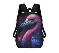 sinyumoney Cosmic Flamingo Art Print-5 Mochilas Infantiles Impresas En 3D Para Niños. Mochilas De Viaje De Moda Para Niños. Mochila Escolar Para Estudiantes De Primaria Y Secundaria.