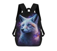sinyumoney Cosmic Fox Art Print-4 Mochilas Infantiles Impresas En 3D De 17 Pulgadas. Mochila Escolar Informal Impresa En 3D Para Niños De Primaria Y Secundaria.