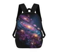 sinyumoney Cosmic Galaxy Cluster-1 Mochila Escolar Ligera Para Aeropuerto, Estudiantes Universitarios, Mochila Para Niños/niñas/adolescentes 17inch