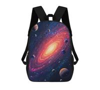 sinyumoney Cosmic Galaxy with Cubes Mochila Escolar Grande Resistente Al Agua Para Portátil Para Niños/niñas/adolescentes 17inch