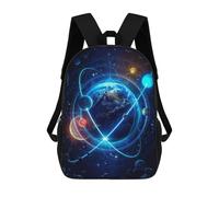 sinyumoney Cosmic Harmony Celestial Dance Mochila Escolar Infantil, Mochilas Impresas En 3D, Mochilas Escolares De Moda Para Niños De Primaria Y Secundaria 17inch