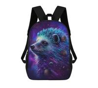 sinyumoney Cosmic Hedgehog Art Print-10 Mochila Escolar De 17 Pulgadas Impresa En 3D Mochilas Infantiles Mochila Genial Impresa En 3D Para Niños De Primaria Y Secundaria