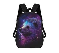 sinyumoney Cosmic Hedgehog Art Print Mochila Escolar Infantil Impresa En 3D Para Niños, Mochila De Viaje De Alta Capacidad, Mochilas Para Libros De 17 Pulgadas Para Niños