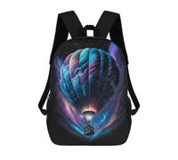 sinyumoney Cosmic Hot Air Balloon Ride-4 Mochila Mochila Informal Para El Día A Día, Para La Escuela, El Trabajo Y Los Viajes Para Hombres, Mujeres Y Adolescentes 17inch