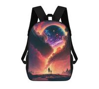 sinyumoney Cosmic Journey Celestial View Mochilas Para Niños Y Estudiantes, Mochilas Escolares Impresas En 3D, Mochilas Para Estudiantes De Primaria Y Secundaria Para Niños Y Niñas 17inch
