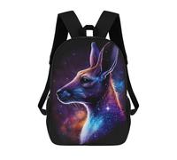 sinyumoney Cosmic Kangaroo Profile-5 Mochila Escolar Impresa En 3D 17inch Mochila Escolar Infantil Mochilas De Viaje Mochila Informal De Moda Para Niños Y Estudiantes