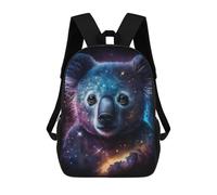 sinyumoney Cosmic Koala Art Print-11 Mochila Escolar Infantil De 17 Pulgadas Con Estampado 3D, Mochila Moderna Para Niños, Mochilas De Viaje, Bolsas Para Libros, Mochila Escolar Infantil