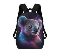 sinyumoney Cosmic Koala Art Print-13 Mochila Escolar Resistente Al Agua Para Ordenador Portátil Para La Escuela/trabajo/viajes 17inch