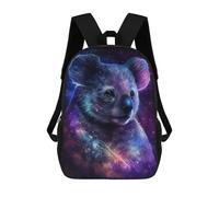 sinyumoney Cosmic Koala Art Print-16 Mochila Escolar Ligera Para Aeropuerto Y Universidad Para Niñas Y Adolescentes 17inch