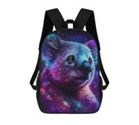 sinyumoney Cosmic Koala Art Print-18 Mochila Escolar Impresa En 3D 17inch Mochilas De Moda Para Niños, Mochilas Escolares Para Niños De Primaria Y Secundaria