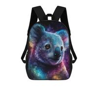 sinyumoney Cosmic Koala Art Print-23 Mochila Escolar Informal Para El Día A Día, Para La Escuela, El Trabajo Y Los Viajes Para Hombres, Mujeres Y Adolescentes. 17inch