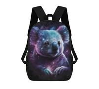 sinyumoney Cosmic Koala Art Print-5 Mochila Escolar Grande Para Niños, Niñas, Adolescentes, Hombres Y Mujeres 17inch