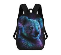 sinyumoney Cosmic Koala Art Print-8 Mochila Escolar, Mochila De Negocios, Mochila Impermeable Para Libros, Para Acampar, Aventuras Al Aire Libre Y Viajes Diarios 17inch