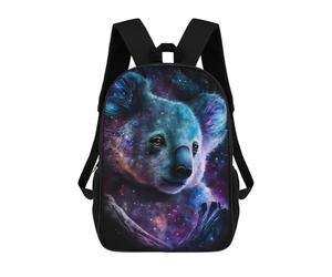 sinyumoney Cosmic Koala Art Print-9 Mochila Escolar, Bolso De Negocios, Bolso Para Portátil Resistente Para Niñas Y Adolescentes 17inch