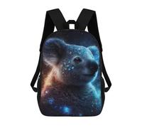 sinyumoney Cosmic Koala Celestial Cute Mochila Mochila Informal Para El Día A Día, Para La Escuela, El Trabajo Y Los Viajes Para Hombres, Mujeres Y Adolescentes 17inch