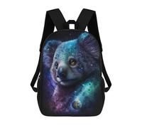 sinyumoney Cosmic Koala Celestial Wildlife Art-2 17inch Mochila Escolar Impresa En 3D Para Niños, Mochila Escolar Informal De Moda, Mochilas De Viaje Para Niños Y Estudiantes.