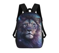 sinyumoney Cosmic Lion Art Print-10 Mochila Escolar Impresa En 3D 17inch Mochilas De Moda Para Niños, Mochilas Escolares Para Niños De Primaria Y Secundaria