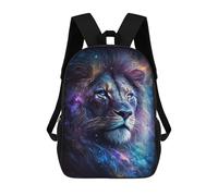 sinyumoney Cosmic Lion Art Print-27 Mochilas Infantiles Mochila Escolar Impresa En 3D Para Niños Mochilas De Viaje Bolsas Para Libros Para Niños 17inch Mochila Escolar