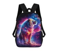 sinyumoney Cosmic Lion Art Print Mochila Grande, Ligera E Informal Para El Campus, Actividades Al Aire Libre, Viajes Y Deportes 17inch