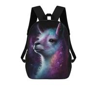 sinyumoney Cosmic Llama Art Print-1 Mochila De Viaje Para La Universidad, Mochilas Para Adolescentes, Chicas, Chicos, Mujeres Y Hombres 17inch