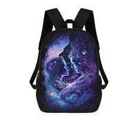 sinyumoney Cosmic Love Connection-1 Mochila Escolar Para Ordenador Portátil Para La Escuela/trabajo/viajes: Perfecta Para Viajes, Trabajo Y Uso Diario 17inch