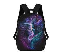 sinyumoney Cosmic Love Connection-2 Mochila Escolar Resistente Al Agua, Mochila De Viaje, Bolsa Para Computadora Para Hombres, Mujeres Y Adolescentes 17inch
