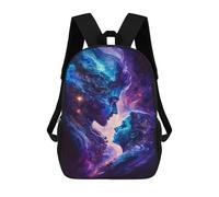 sinyumoney Cosmic Love Connection-8 Mochila Escolar Secundaria Informal Para Viajes, Mochilas Para La Escuela Secundaria, Para Acampar, Aventuras Al Aire Libre Y Viajes Diarios 17inch