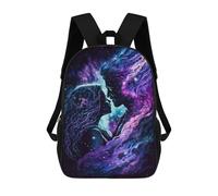 sinyumoney Cosmic Love Romance-4 Mochila Escolar Infantil Impresa En 3D Para Niños, Mochila De Viaje De Alta Capacidad, Mochilas Para Libros De 17 Pulgadas Para Niños