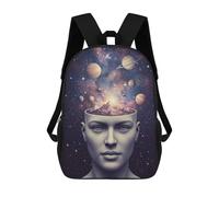 sinyumoney Cosmic Mindscape Mochilas Para Niños Mochila Escolar Mochila Escolar Impresa En 3D Para Niños Estudiantes De Primaria Y Secundaria 17inch