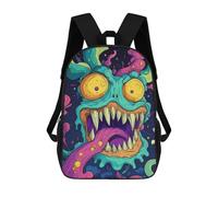 sinyumoney Cosmic Monster Mochilas Para Niños Mochila Escolar Mochila Escolar Impresa En 3D Para Niños Estudiantes De Primaria Y Secundaria 17inch