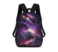 sinyumoney Cosmic Mountain Aurora-1 Mochilas Impresas En 3D Para Niños 17inch Mochilas De Moda Informales Para El Día A Día, Bolsas De Viaje, Mochilas Informales Para Exteriores Para Niños Y Niñas