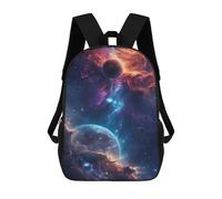 sinyumoney Cosmic Nebula Galaxy-1 Mochilas Infantiles Mochila Escolar Impresa En 3D Para Niños Mochilas De Viaje Bolsas Para Libros Para Niños 17inch Mochila Escolar