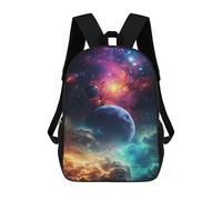 sinyumoney Cosmic Nebula Galaxy-6 Mochila Escolar Infantil De 17 Pulgadas Con Estampado 3D De Películas De Anime Para Niños, Mochila De Viaje, Mochila Escolar Infantil