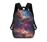 sinyumoney Cosmic Nebula Wallpaper-3 Mochilas Infantiles Mochila Escolar Impresa En 3D Para Niños Mochilas De Viaje Bolsas Para Libros Para Niños 17inch Mochila Escolar