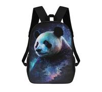 sinyumoney Cosmic Panda Art Print-1 Mochilas Infantiles Mochila Escolar Impresa En 3D Para Niños Mochilas De Viaje Bolsas Para Libros Para Niños 17inch Mochila Escolar