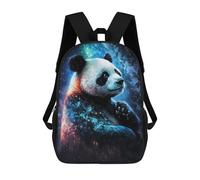 sinyumoney Cosmic Panda Art Print-10 Mochila Escolar, De Negocios, Para Portátil, Unisex, Informal, Para Adolescentes, Chicas, Chicos, Mujeres Y Hombres 17inch