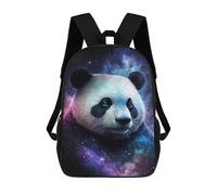 sinyumoney Cosmic Panda Art Print-2 Mochilas Escolares, De Viaje Y Universitarias Para La Escuela/trabajo/viajes 17inch