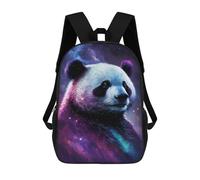 sinyumoney Cosmic Panda Art Print-7 Mochila Escolar Impresa En 3D 17inch Mochila Escolar Infantil Mochilas De Viaje Mochila Informal De Moda Para Niños Y Estudiantes