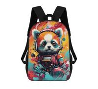 sinyumoney Cosmic Panda Explorer Mochilas Escolares, De Viaje Y Universitarias Para Hombres, Mujeres Y Adolescentes 17inch