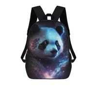 sinyumoney Cosmic Panda Portrait-3 Mochila Escolar, Mochila Informal, Mochila De Día, Mochila Escolar, Mochila De Trabajo, Mochila De Viaje Para Adolescentes, Niñas, Niños, Mujeres Y Hombres 17inch