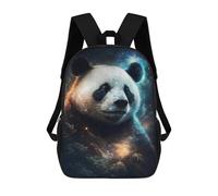 sinyumoney Cosmic Panda Portrait-6 Mochila Escolar Infantil De 17 Pulgadas Con Estampado 3D, Mochila Moderna Para Niños, Mochilas De Viaje, Bolsas Para Libros, Mochila Escolar Infantil