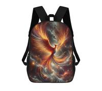 sinyumoney Cosmic Phoenix Mochilas Escolares Para Ordenador Para El Colegio/trabajo/viajes Para Niñas, Niños Y Adolescentes 17inch