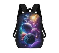 sinyumoney Cosmic Planets in Space-1 Mochila Escolar Para Secundaria Y Preparatoria. Mochila Informal Para Adolescentes, Chicas, Chicos, Mujeres Y Hombres. 17inch